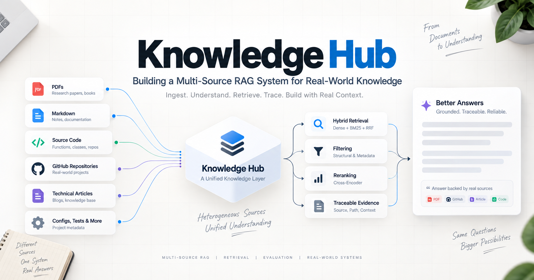 Knowledge Hub: Building a Multi-Source RAG System for Real-World Knowledge