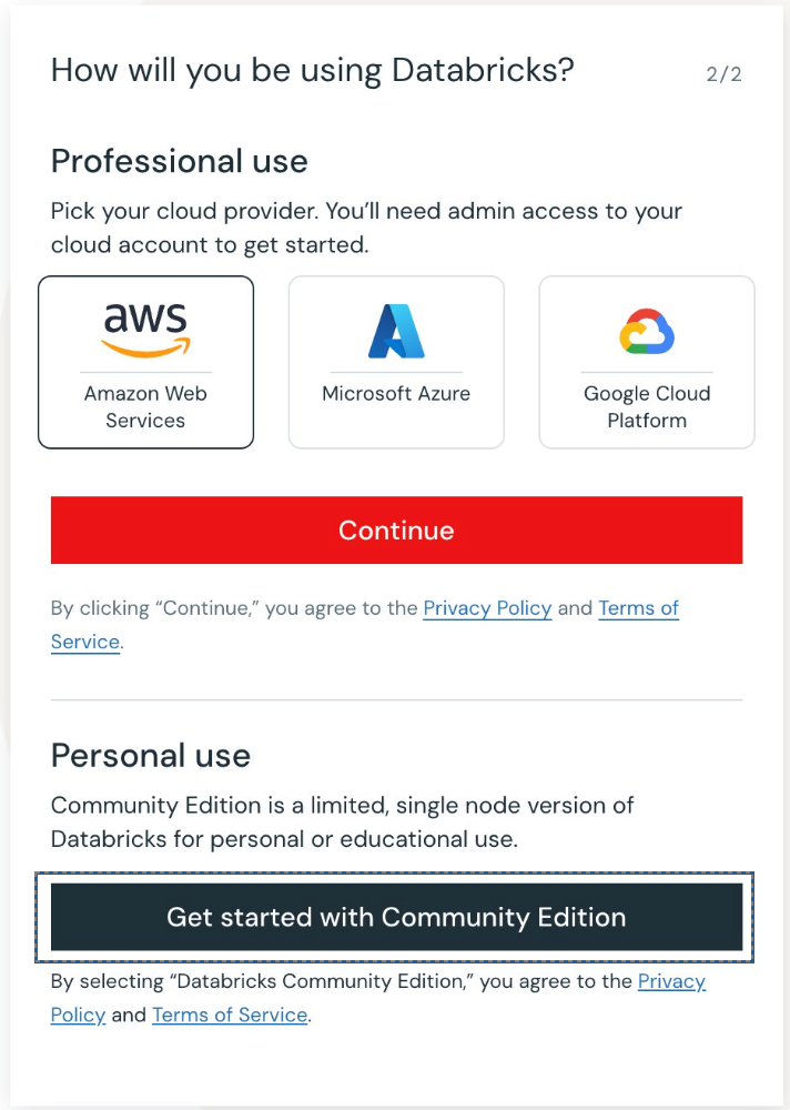 Initial setup 1/2 - Create a user account Image by author